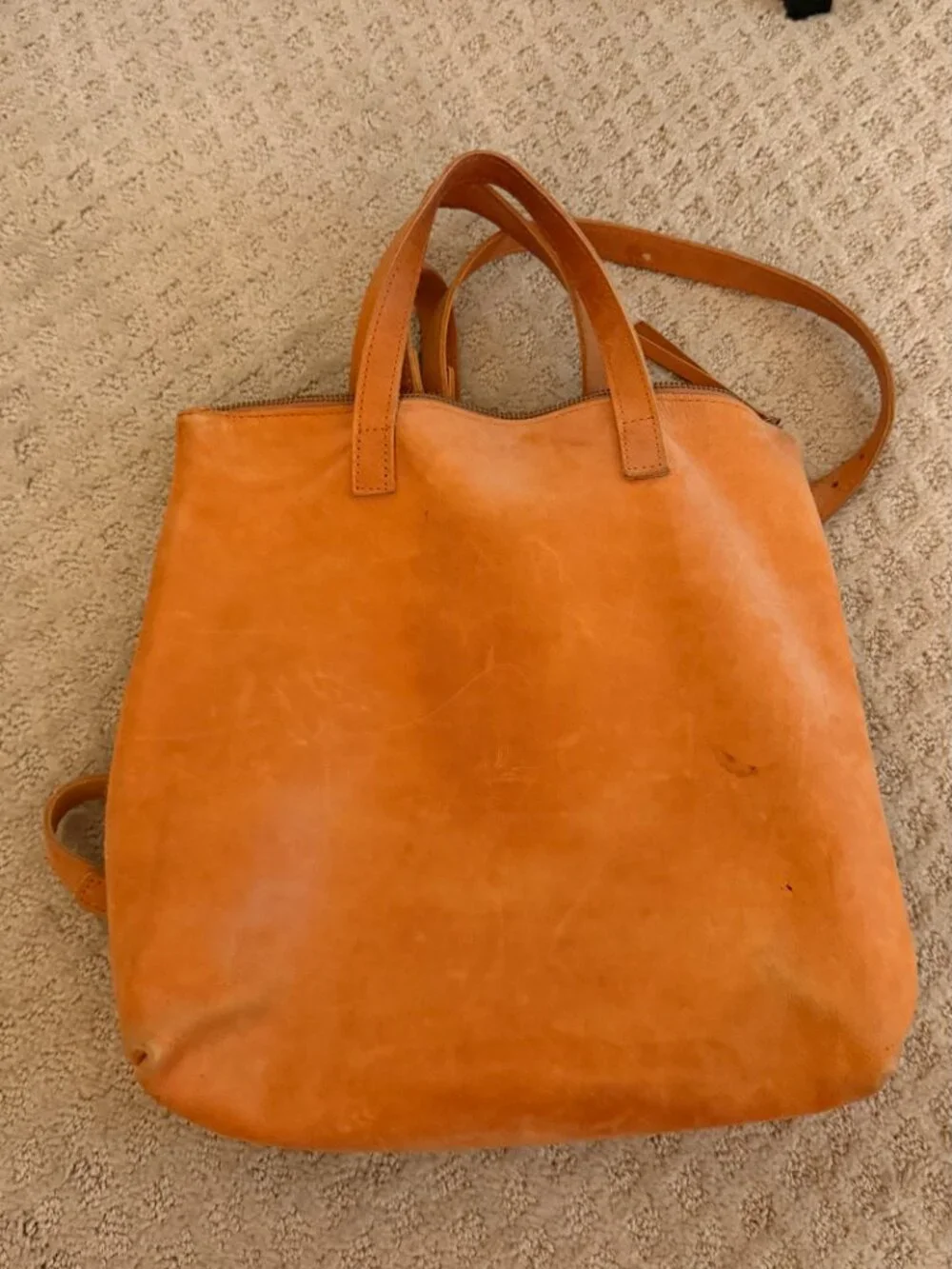 Abel Leather Backpack